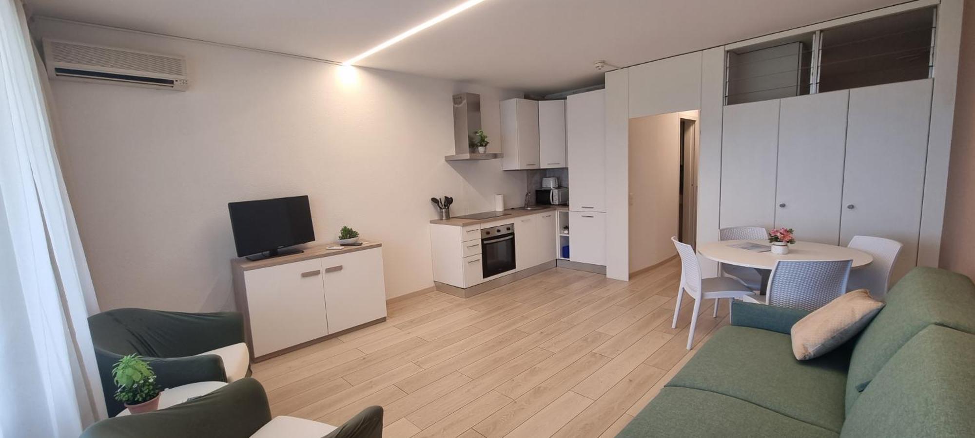 Bianca Apartment Bissone Buitenkant foto