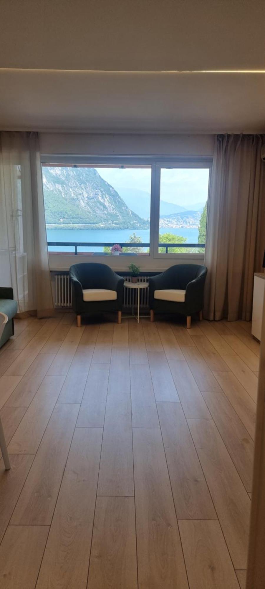 Bianca Apartment Bissone Buitenkant foto
